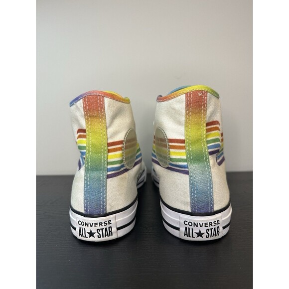 Converse All Star Chuck Taylor High Top Men’s 6 Women’s 8 Rainbow Pride #1075 - Picture 5 of 16